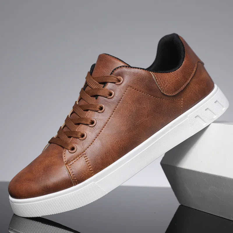 Elegant men's classic dress shoes, versatile formal & casual footwear for daily fashion.