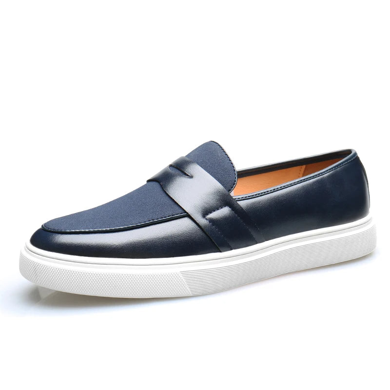 Elegant Kensington men's slip-on loafers, essential dress shoes for a sophisticated wardrobe.