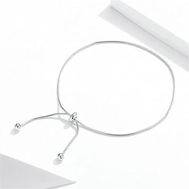 Fashionable women's adjustable chain anklet, perfect as a delicate jewelry gift for her.