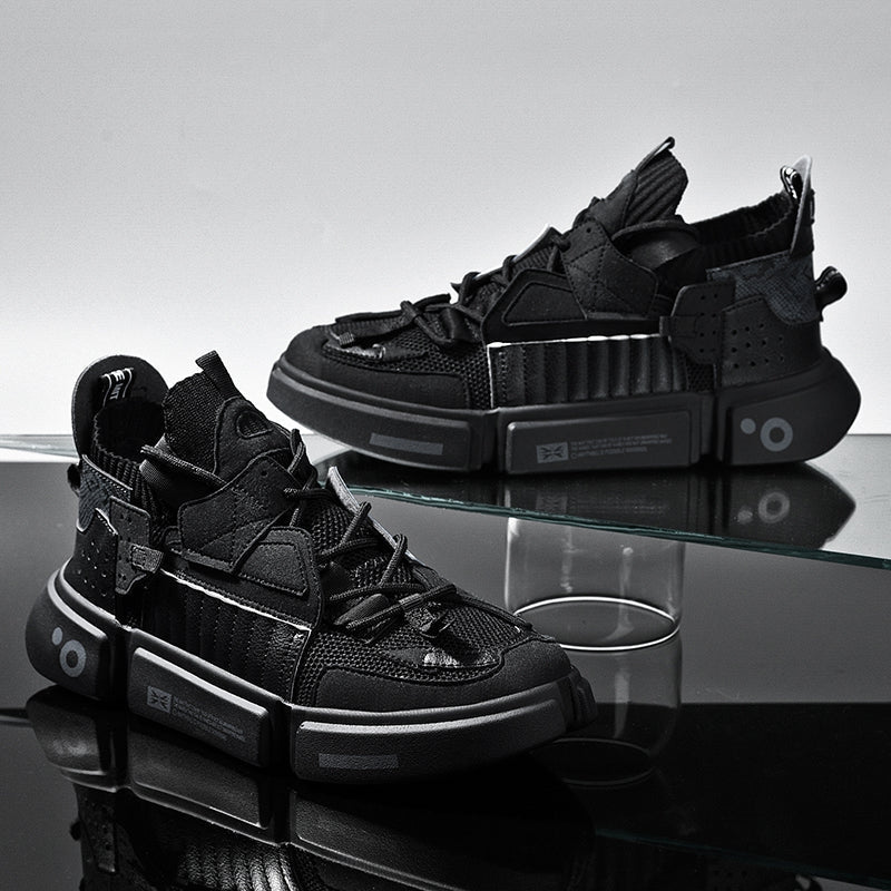 Men's stylish AirWave streetwear sneakers, perfect urban footwear for comfort, fashion & an active lifestyle.