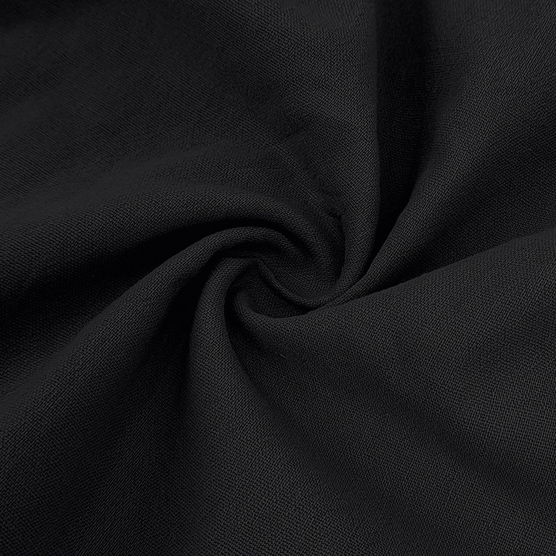 Breathable men's lightweight linen polo set, ideal for summer loungewear and casual comfort.