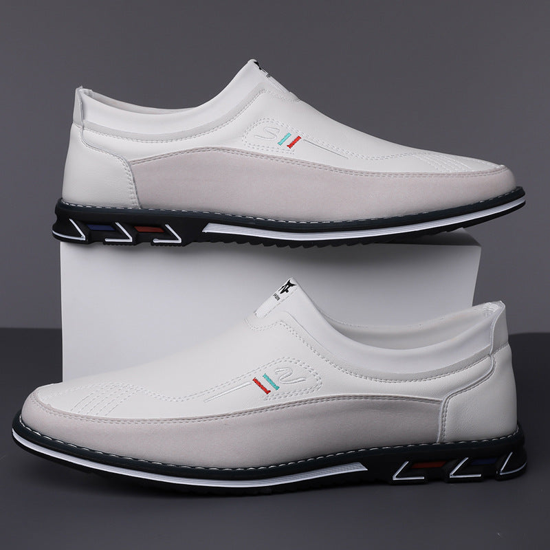Premium men's modern loafers, ultimate cushioned comfort slip-on footwear for versatile style.
