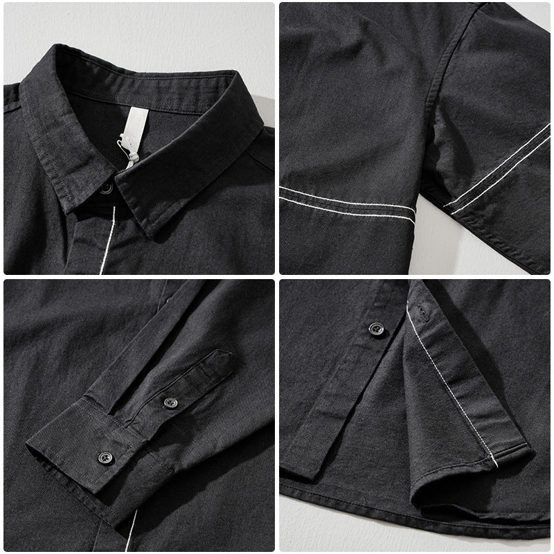 Comfortable men's relaxed fit shirt, a versatile casual top for everyday wear & stylish men's fashion.