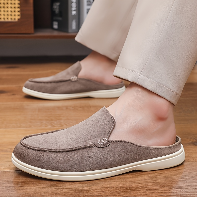 Sleek men's casual slip-on mule loafers, designed for ultimate comfort and sophisticated everyday fashion.