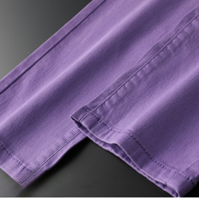 High-quality men's tailored cotton trousers, designed for durability and refined style.