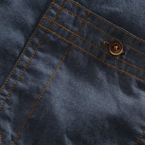 Classic men's urban polo shirt, a versatile button-up top with dual chest pockets for modern casual wear.
