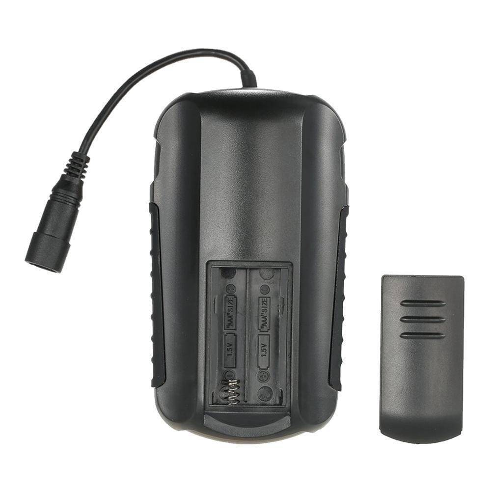 Backlit portable sonar fish finder, essential fishing gear and accessory for outdoor enthusiasts.