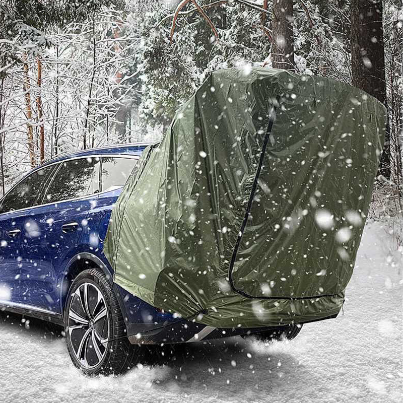 Adventure-ready SUV tent awning, a must-have for outdoor enthusiasts.