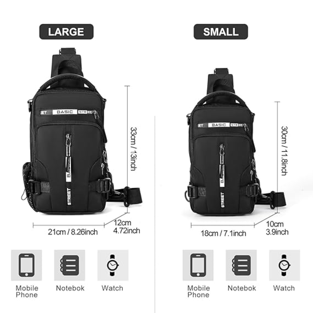 UrbanLite small backpack, a versatile crossbody sling designed for modern daily carry.
