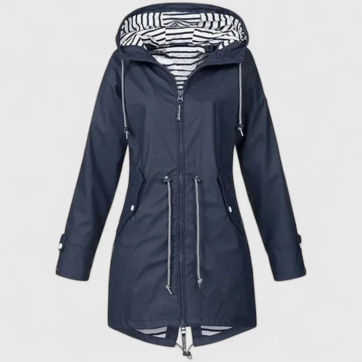 Lightweight women's outerwear jacket, comfortable and stylish for everyday versatile wear.