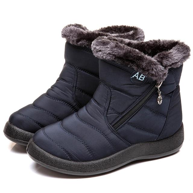 Women's comfortable winter ankle boots, warm and stylish footwear for everyday and travel.