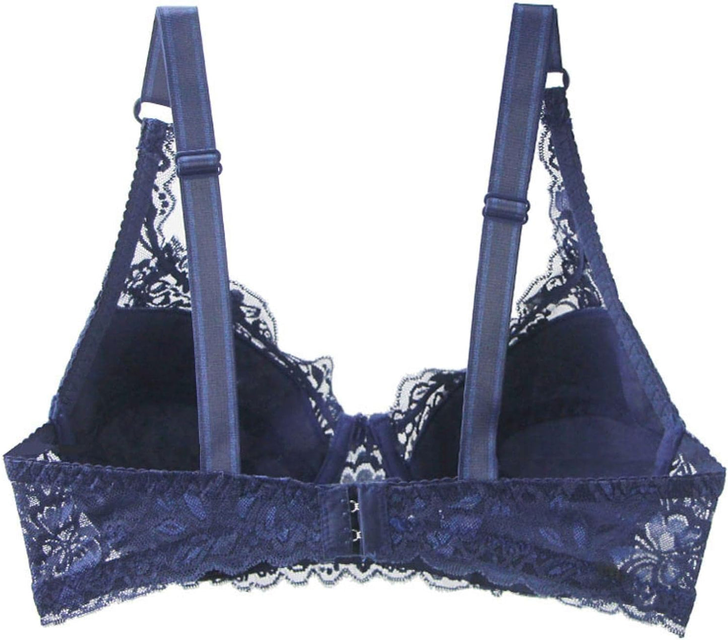 Full figure women's intimate wear: a sexy lace push-up bra for ultimate comfort, support & curve definition.