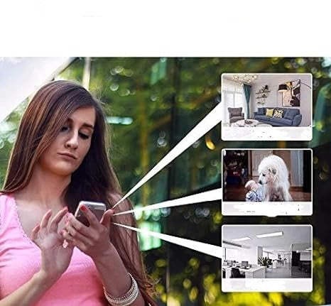 Versatile 1080P WiFi security camera; a smart home gadget for comprehensive indoor & outdoor surveillance.
