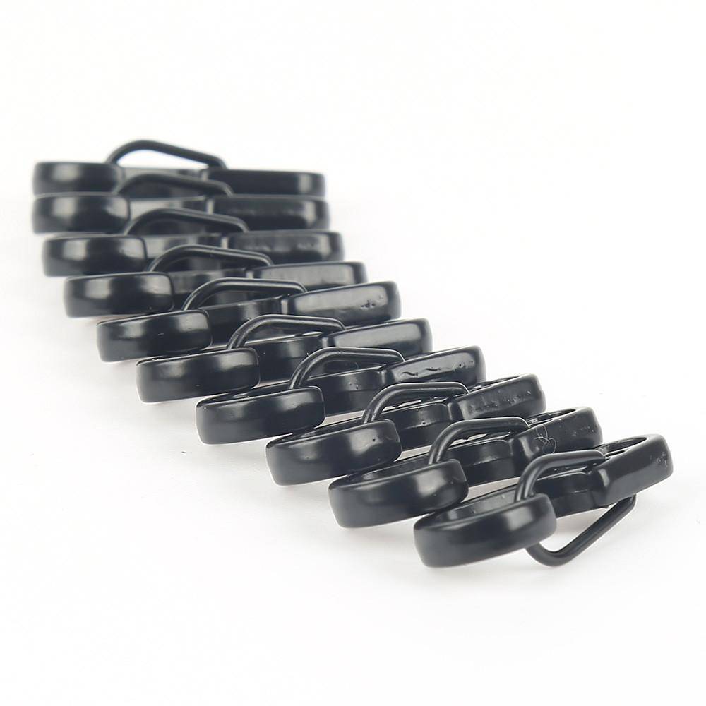 Collection of 10 multipurpose mini SF carabiners, essential outdoor gear for backpacks and keys