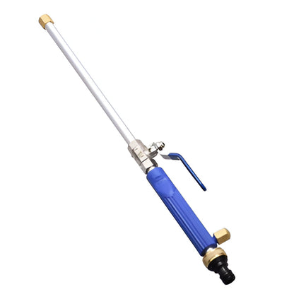 2-in-1 high-pressure cleaner spray nozzle for garden hoses, ideal for car wash, patio, and home cleaning.