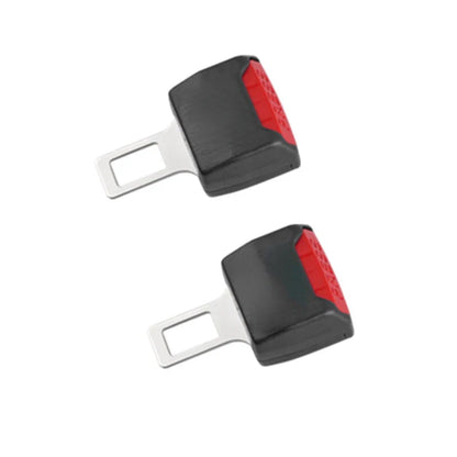 2-pack universal car seat belt extender clips for enhanced safety and comfort, fits most vehicles.