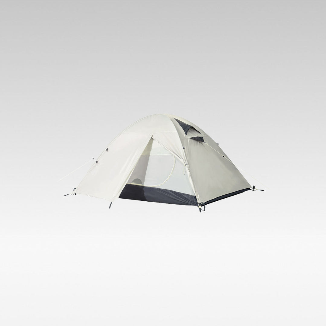 2-person freestanding camping tent with quick setup feature, ideal for outdoor adventures.