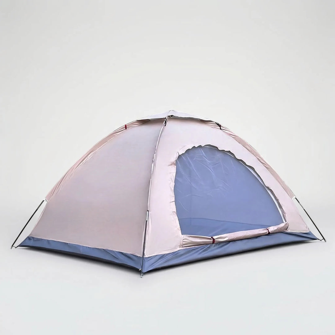 Compact 2-person outdoor gear. This quick setup portable tent is waterproof, ideal for camping and adventure.