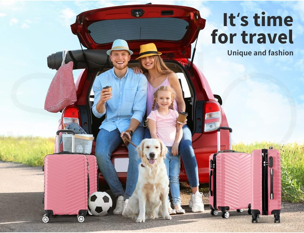 Rosemont 20-inch carry-on luggage. Spinner wheels ensure easy maneuverability for seamless airport navigation.