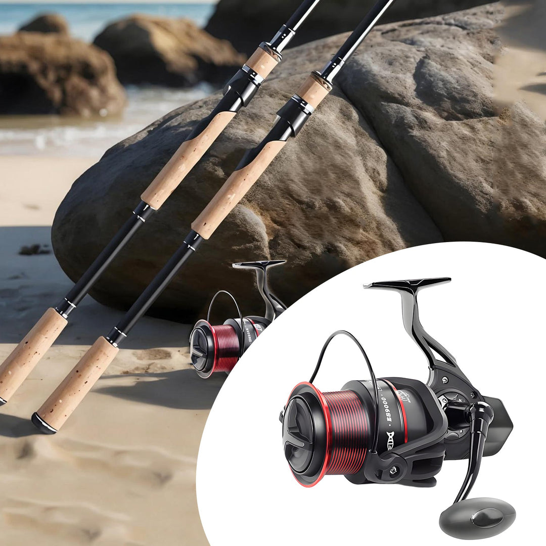 Compact yet powerful fishing reel, 22lb drag, enhances any fishing gear setup