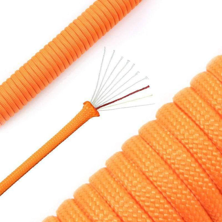 31m olive drab 550 paracord, tough rope for outdoor adventures and emergencies