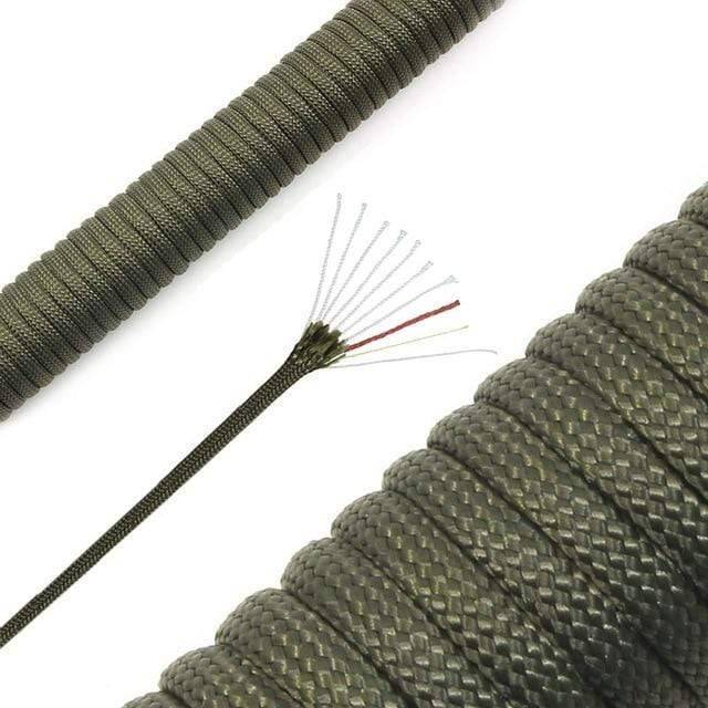 Heavy-duty 31m 550 paracord, a reliable rope for all outdoor gear needs