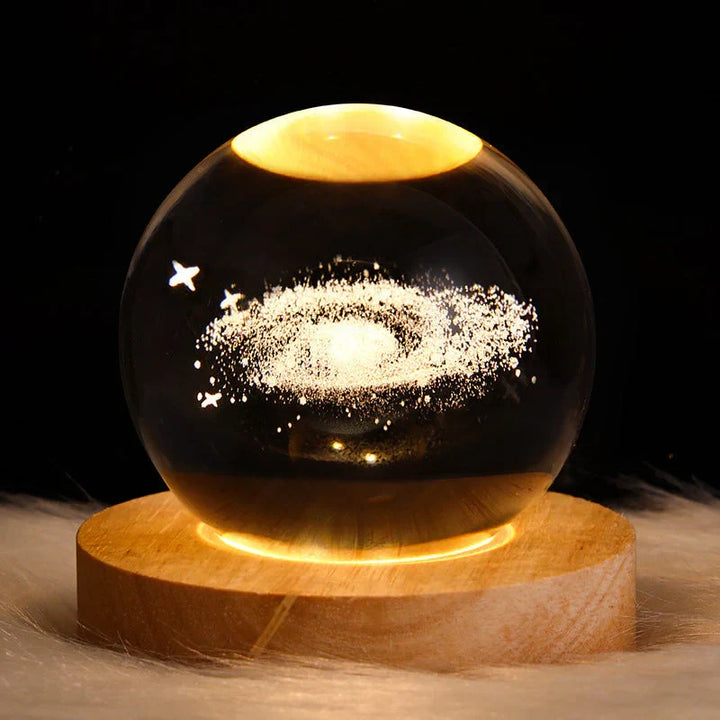 Beautiful 3D crystal mood light, an excellent gift idea for enhancing home ambiance & room decor.