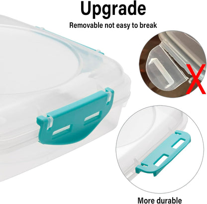 BPA-free airtight food storage containers, 4-pack. Leakproof for fresh food, microwave & freezer safe meal prep.