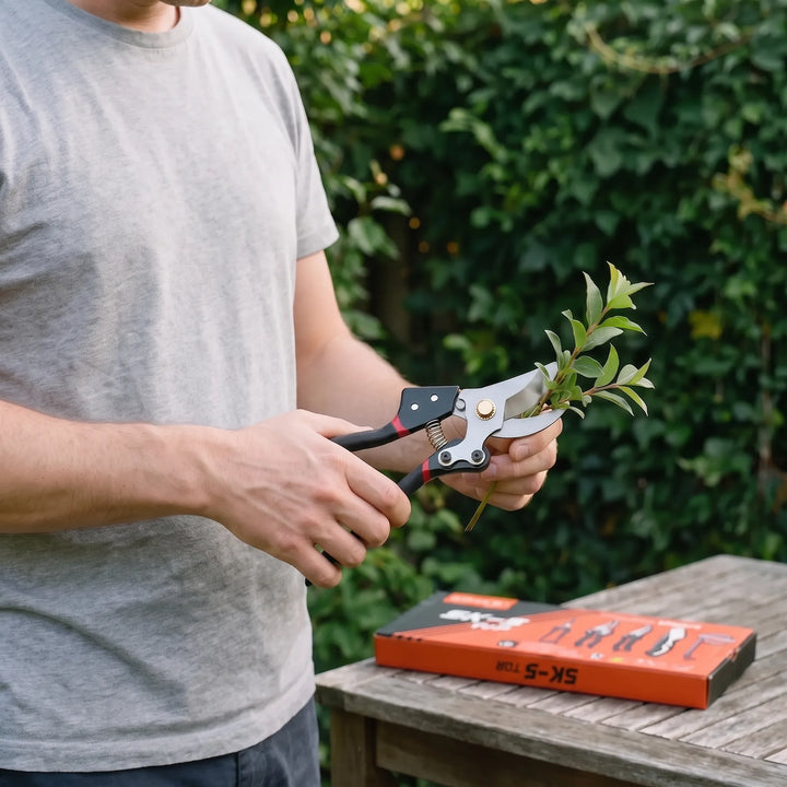 5-Piece Gardening Tool Set for essential garden care. Includes durable hand tools for yard maintenance.