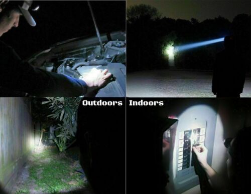 Rechargeable 5x LED camping headlamp, waterproof for hiking and survival gear
