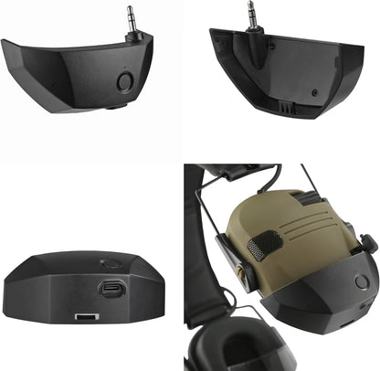 Bluetooth Adapter for Shooting Earmuffs - Wireless Hearing Protection