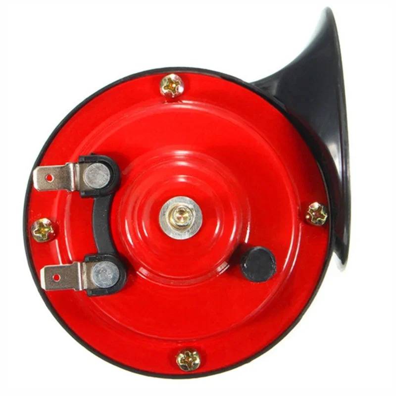 Dual tone 300DB super loud train horn, a universal 12V safety accessory for vehicles.