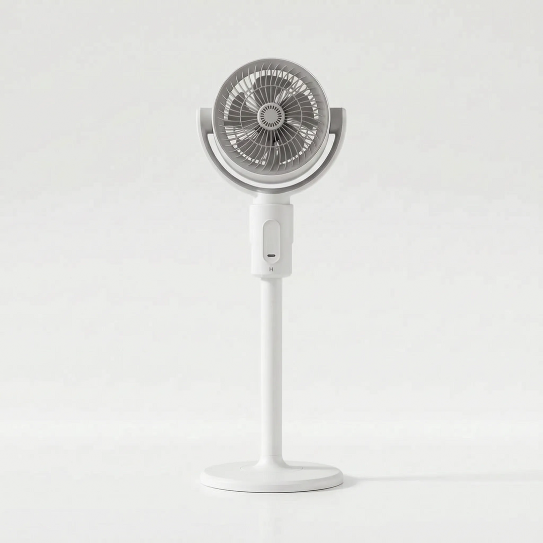 Powerful, oscillating adjustable height fan ensures maximum cooling and comfort in any room.