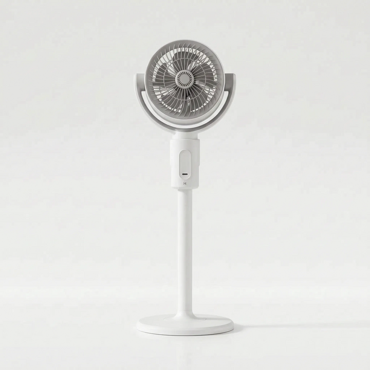 Powerful, oscillating adjustable height fan ensures maximum cooling and comfort in any room.