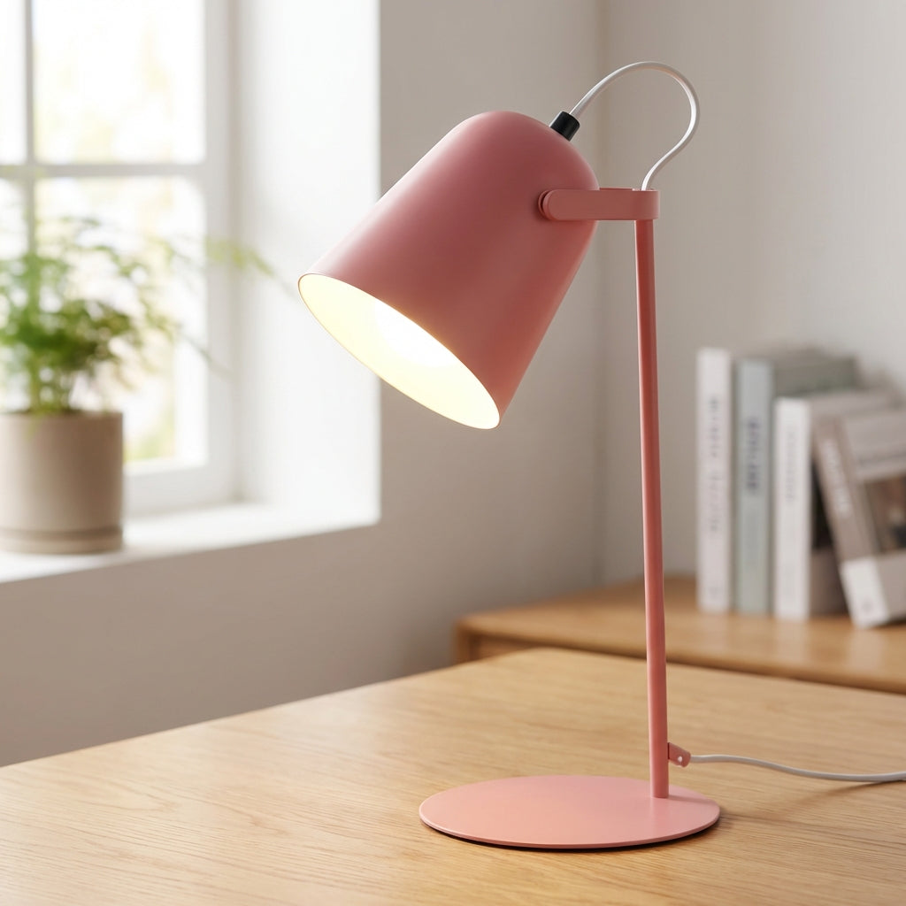 Adjustable LED desk lamp for focused task lighting. Ideal for office work & reading.