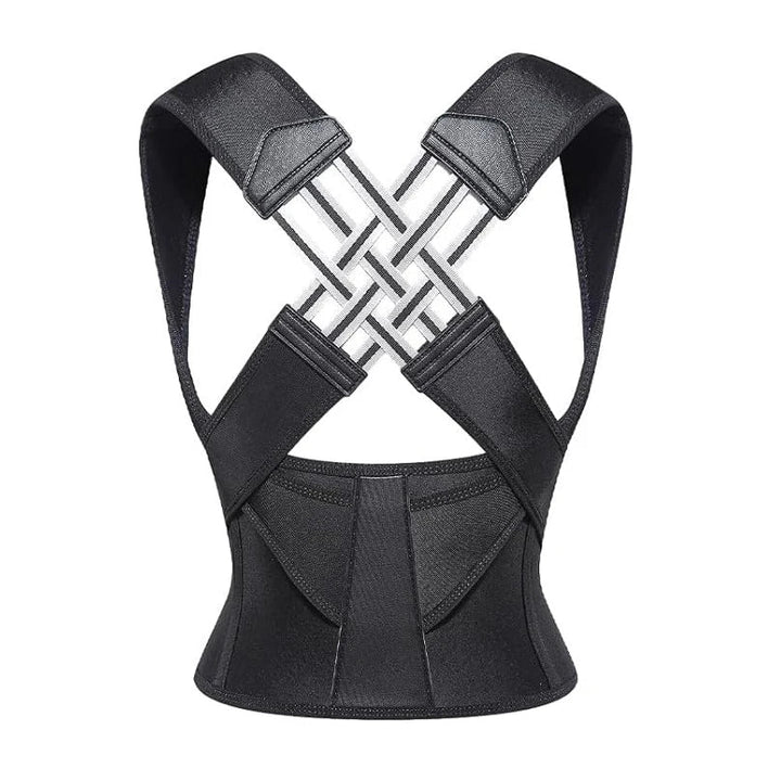 Children's adjustable posture corrector, lightweight & breathable for effective spine alignment.