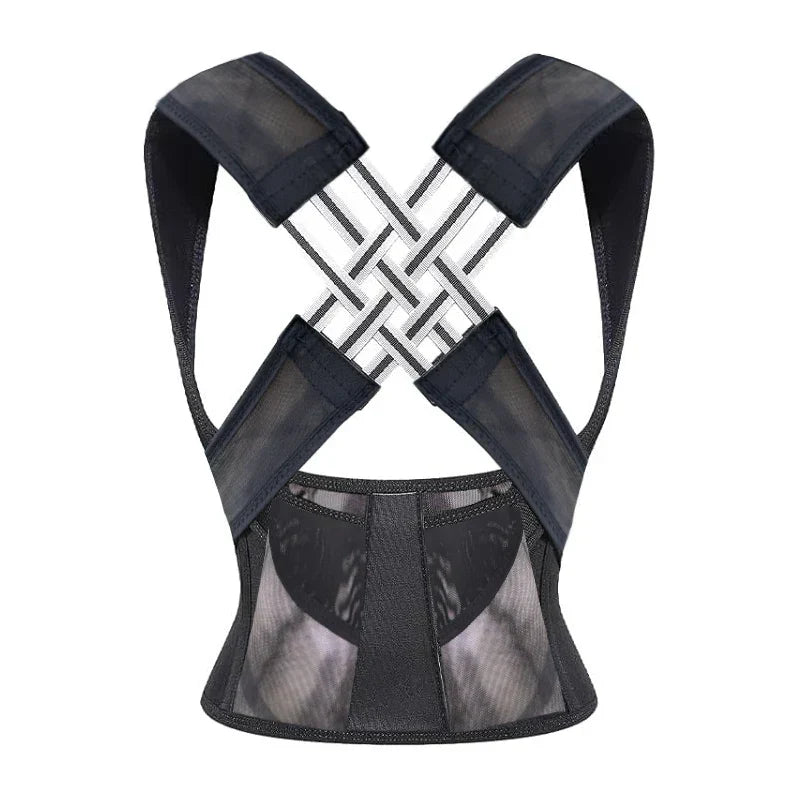 Spine alignment posture corrector for daily wear by women & kids, fully adjustable.