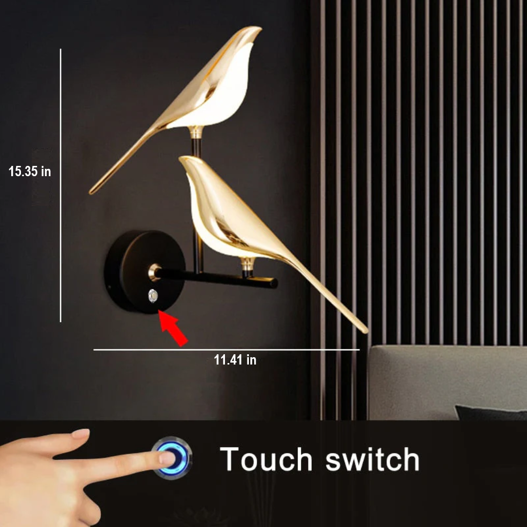 Minimalist adjustable LED wall light, rotating for energy-efficient modern interior design.