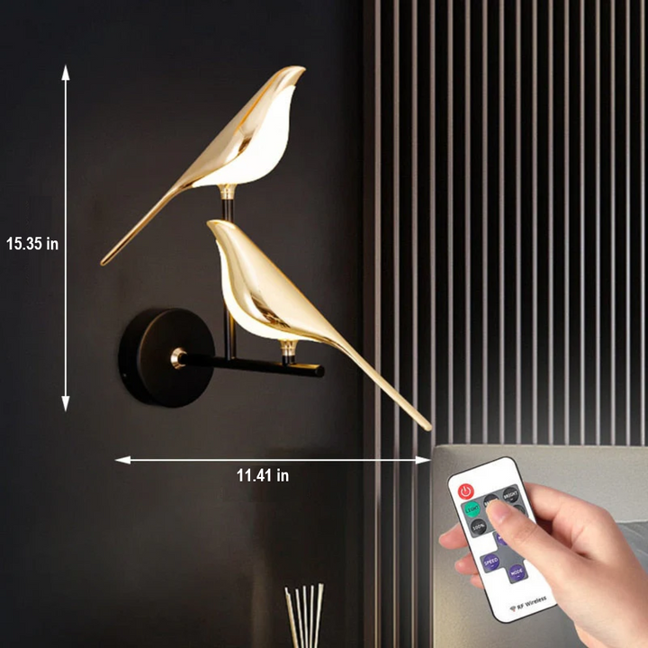 Modern rotating LED wall light, adjustable for diverse interior decor and home lighting needs.