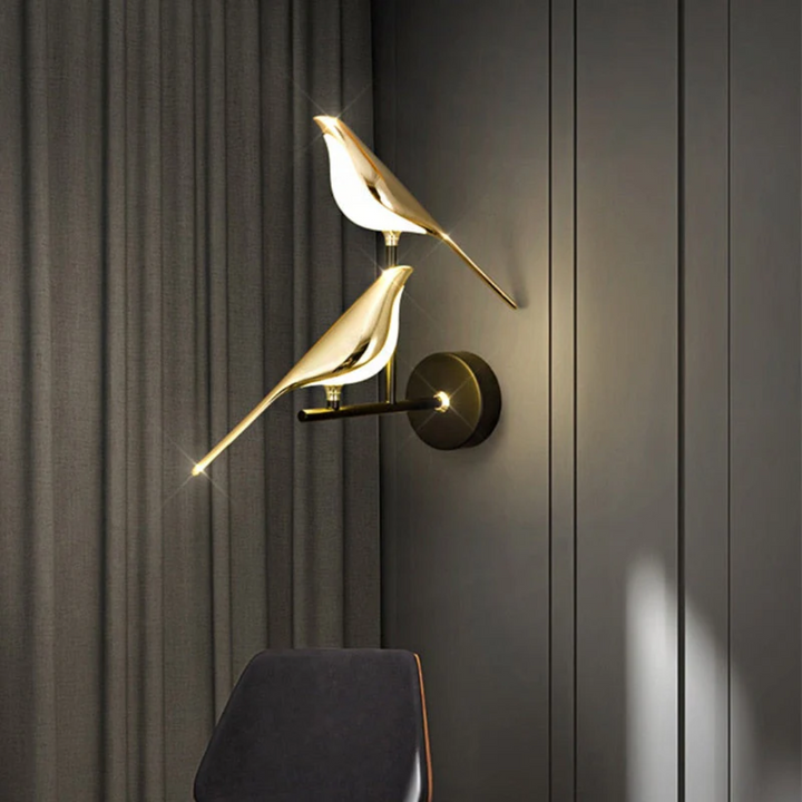 Rotating LED wall lamp for flexible modern interior lighting in living rooms & bedrooms.