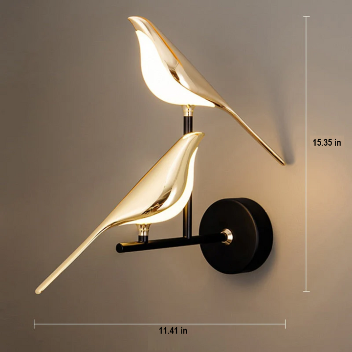 Versatile adjustable LED wall light, a rotating lamp for contemporary interior decor & home lighting.
