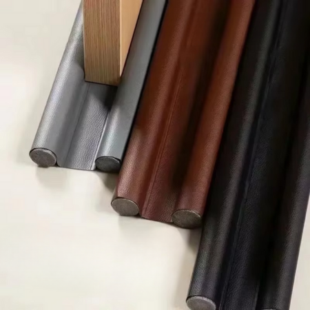 Sound seal & adjustable door bottom draft stopper for noise reduction & insulation.