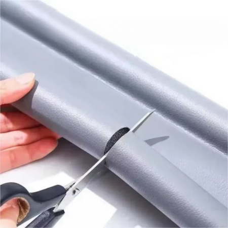 Adjustable door bottom seal, a versatile draft guard & weather stripping solution.