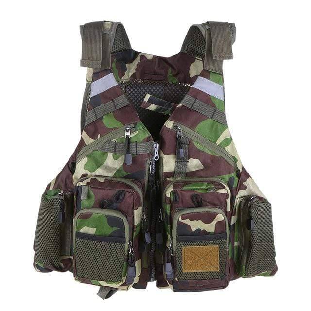 Lightweight outdoor fishing vest, perfect for kayak fishing and prolonged wear
