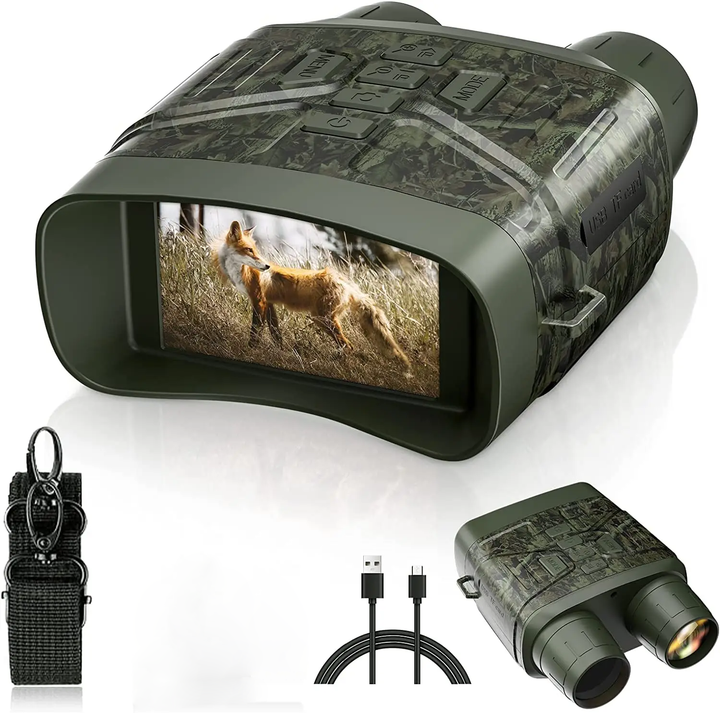 Explore confidently with digital night vision binoculars, ideal optical device for camping & security.