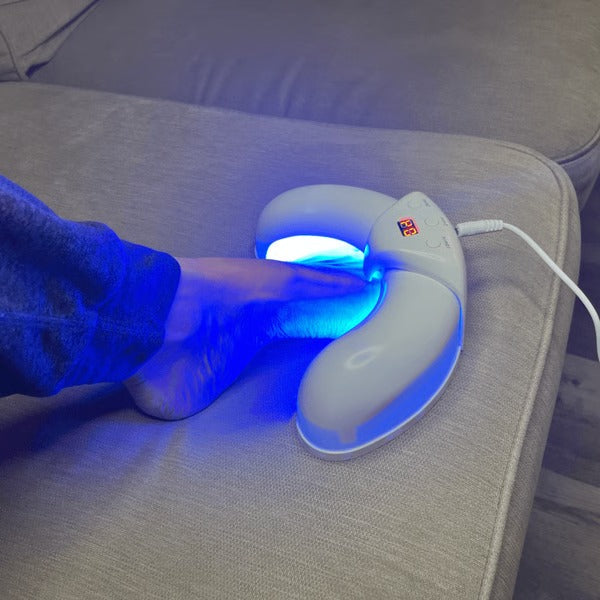 Advanced laser device for effective nail fungus treatment. Promotes healthy, clear nails at home.
