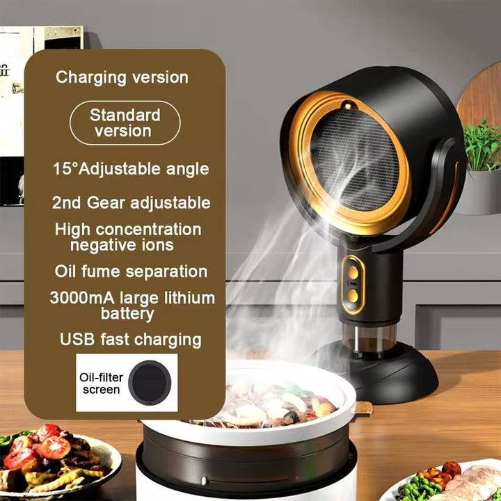 AIRPURGE kitchen odor eliminator. Quickly removes cooking smells, smoke, and pet odors for fresh air.