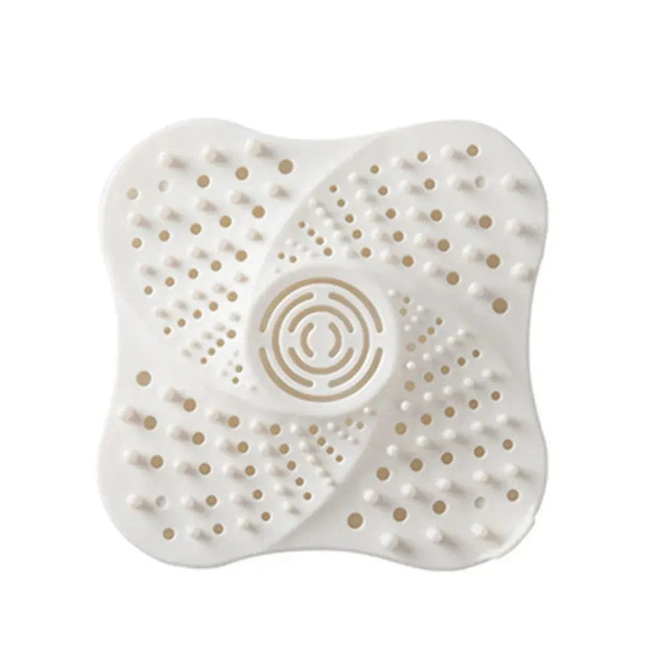 Unisex anti-clog spiral drain hair catcher. Essential bathroom accessory & home protection against blockages.