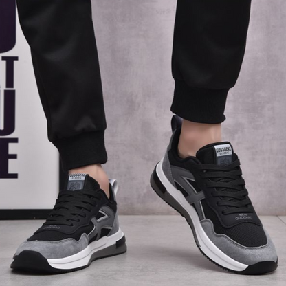 Men's athletic-inspired casual footwear: Apollo di Roma breathable comfort sneakers.