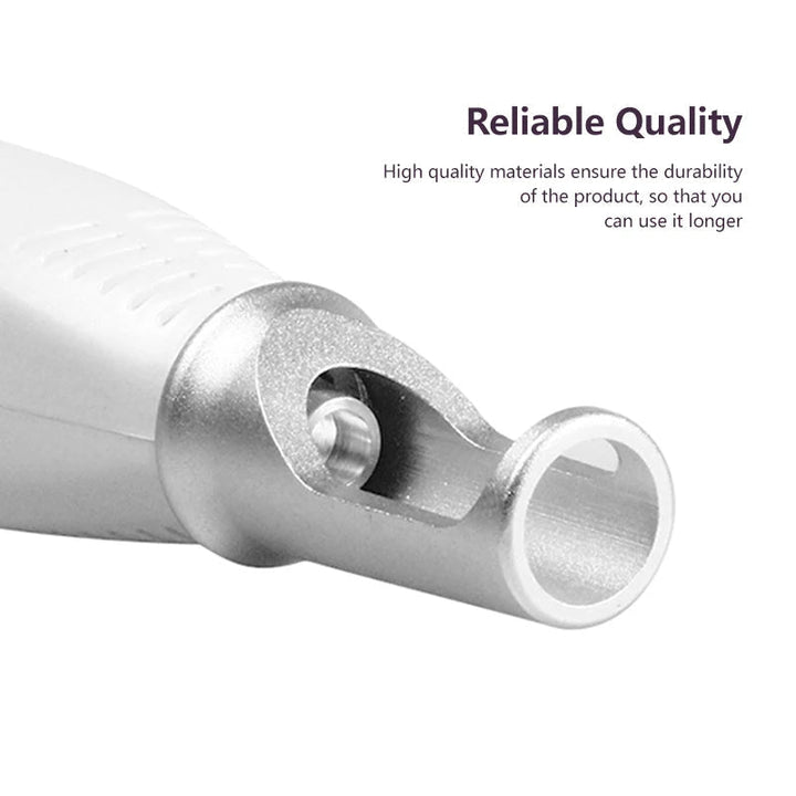 Compact laser pen for skin rejuvenation, targeting freckles, moles, & pigmentation blemishes.